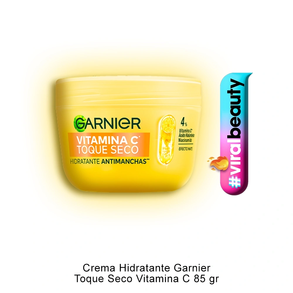CREMA HIDRATANTE GARNIER VITAMICA C TOQUE SECO