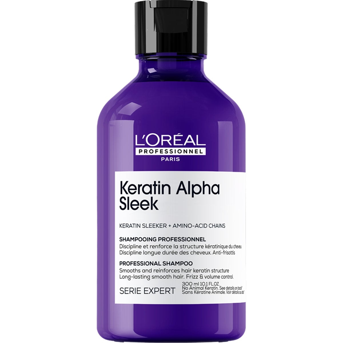 SHAMPOO LOREAL PROFESSIONNEL KERATIN ALPHA SLEEK 300ML