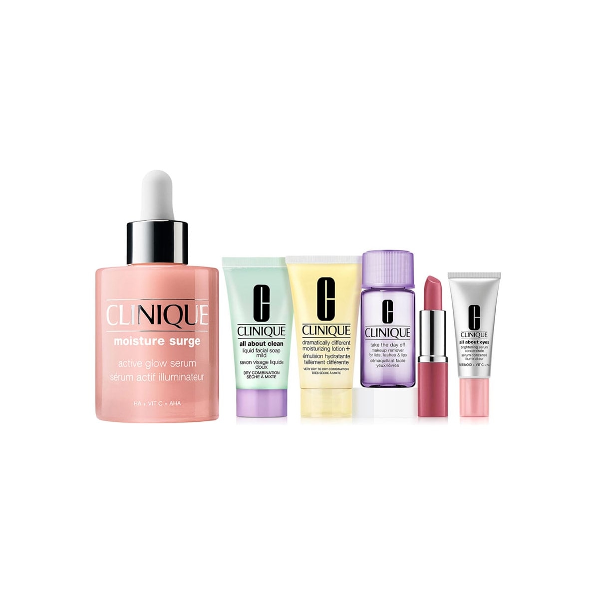 SET TRATAMIENTO CLINIQUE MOISTURE SURGE+MINIS LIMPIEZA