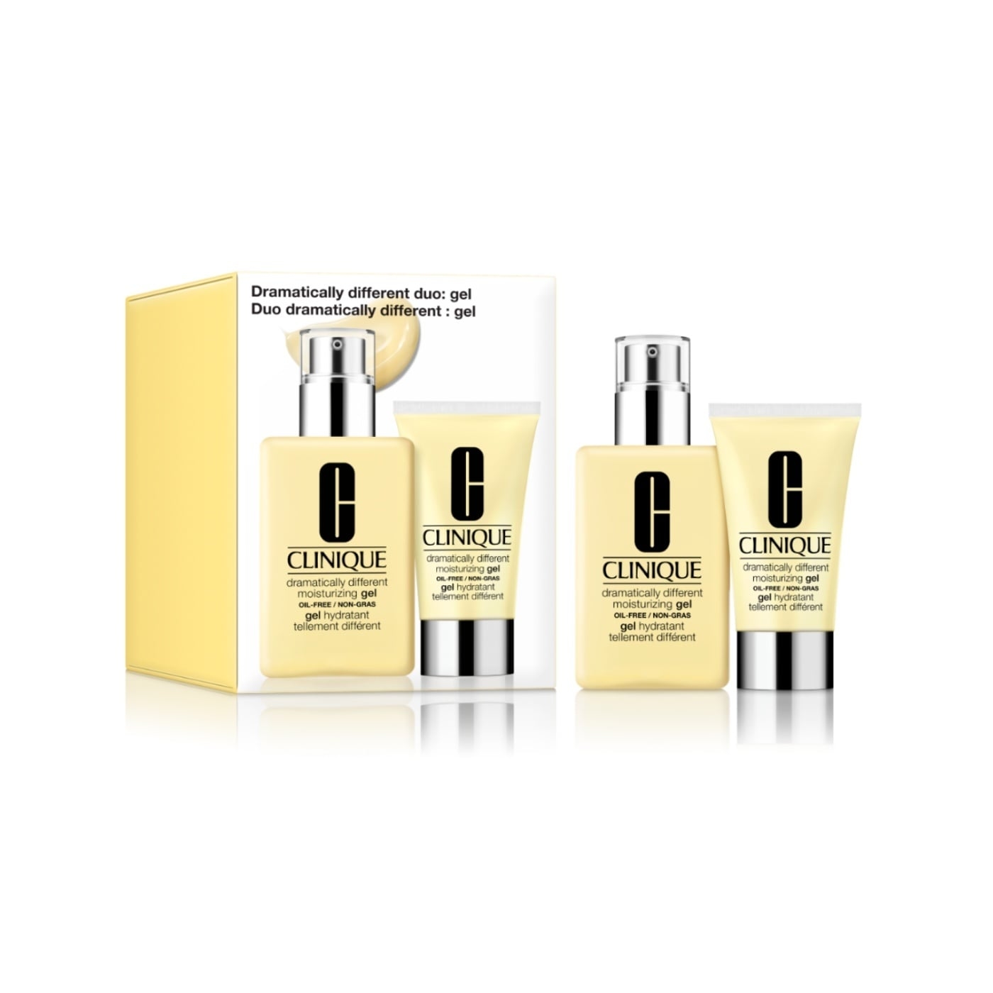 SET TRATAMIENTO CLINIQUE DRAMATICALLY DIFFERENT GEL 125ML+50ML