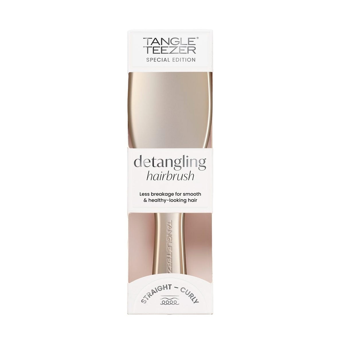 CEPILLO TANGLE TEEZER ULTIMATE DETANGLER CHROME CHAMPAGNE GOLD
