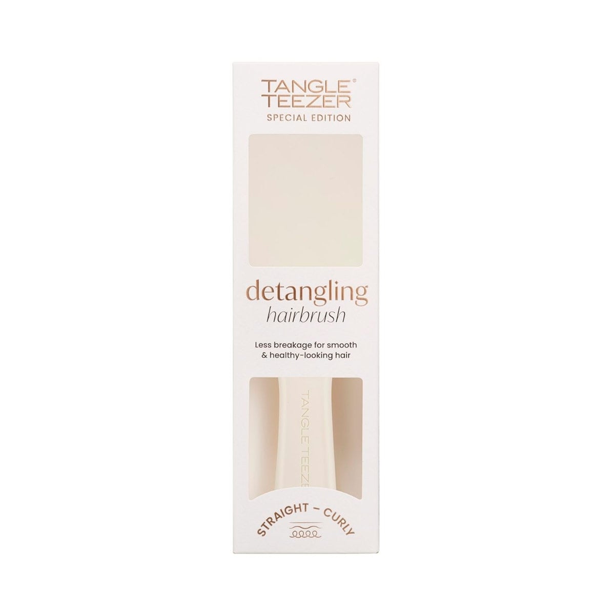 CEPILLO TANGLE TEEZER ULTIMATE DETANGLER MATTE PORCELAIN CREAM