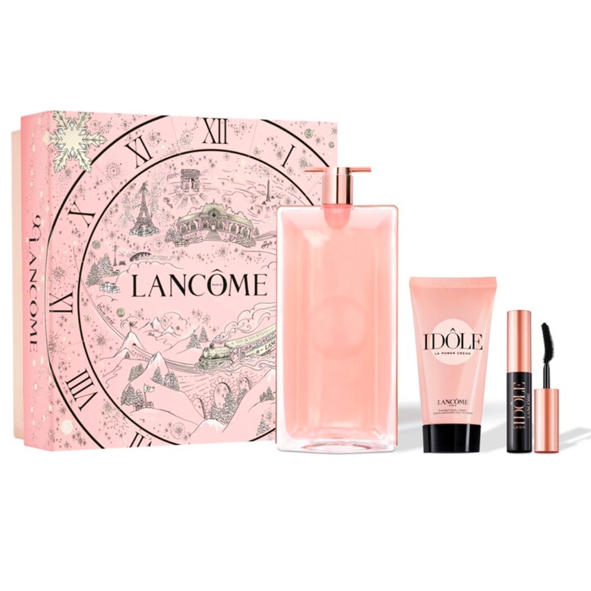 SET PERFUME LANCOME IDOLE MUJER EDP 100ML+LOCIÓN 50ML+MINI LASH IDOLE