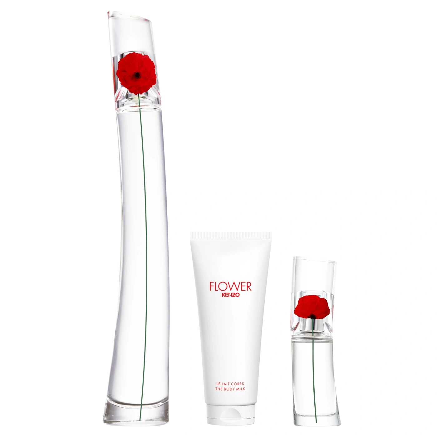 SET FLOWER BY KENZO MUJER EDP 100 ML + BODY MILK 75 ML + MINIATURA 15 ML