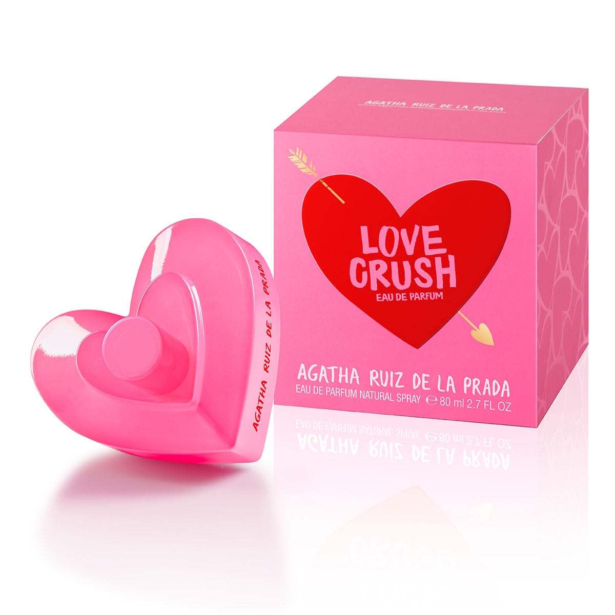 PERFUME AGATHA RUIZ DE LA PRADA LOVE CRUSH MUJER EDP 80ML