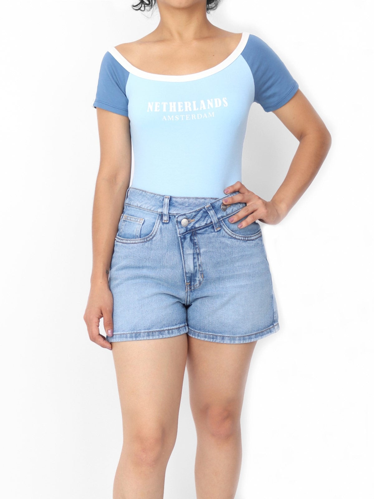 SHORT ALGODÓN REGULAR MUJER KAYRA POBLET PERFECT FIT