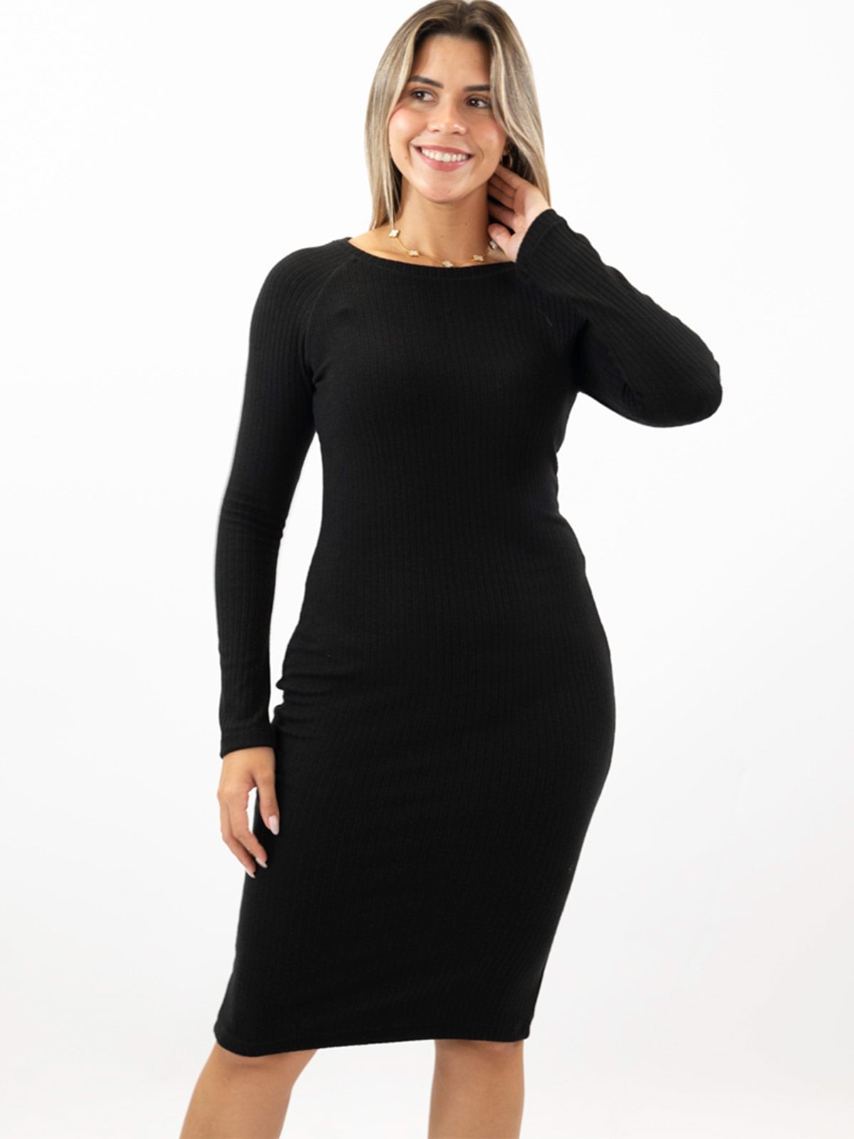 VESTIDO MUJER BLACKOUT SOFT