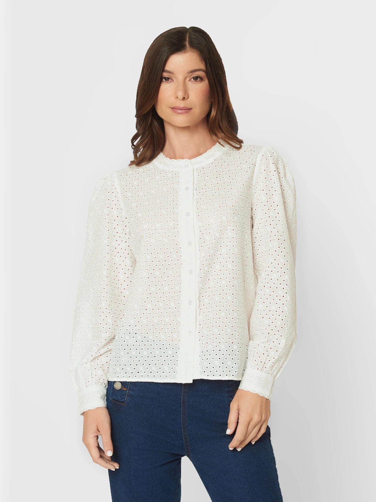 BLUSA MANGA CORTA MUJER MENTHA Y CHOCOLATE