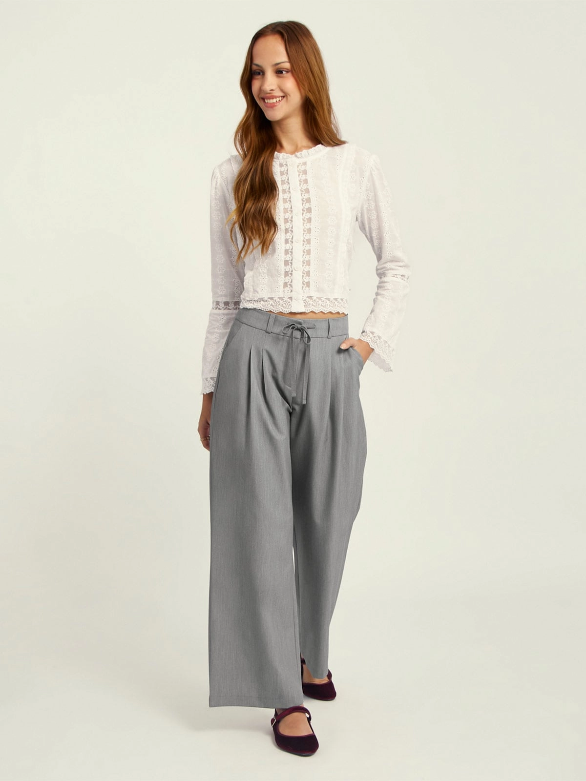 PANTALÓN RECTO MUJER EXIT NELA