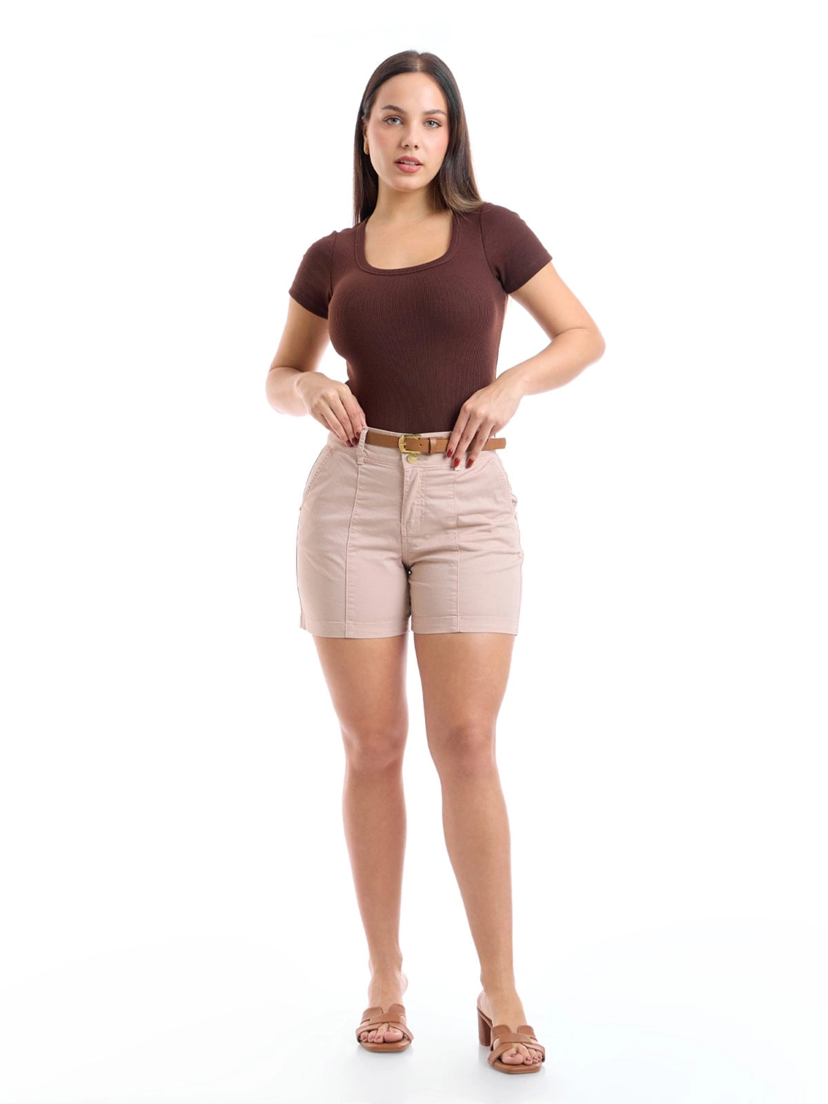 BERMUDA ALGODÓN MUJER METAL JEANS