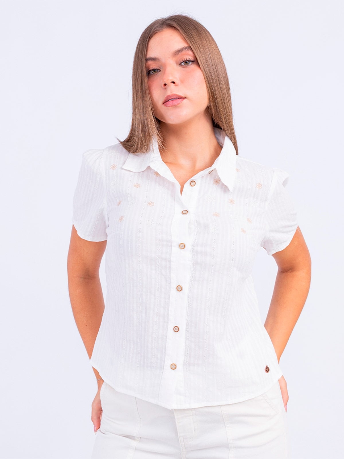 BLUSA ALGODÓN MUJER SODA BLUES MANAOS
