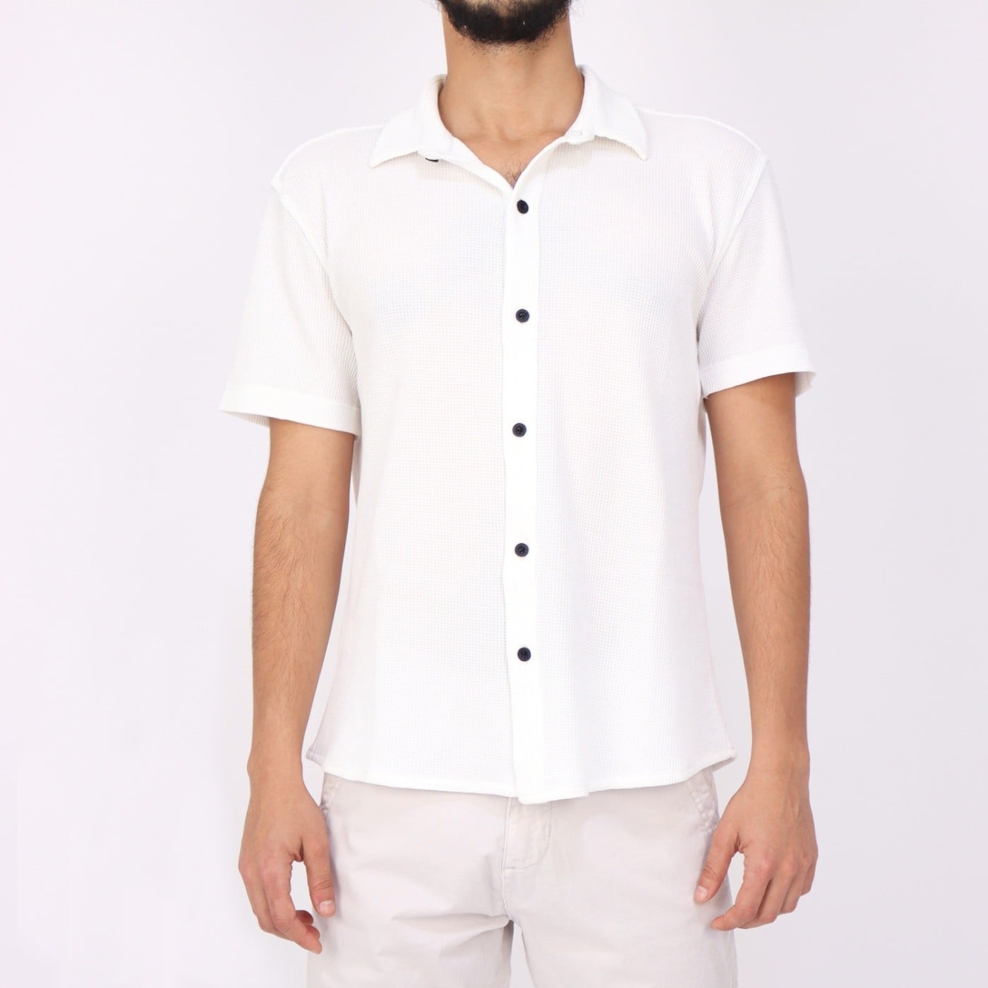 CAMISA MANGA CORTA ALGODÓN HOMBRE KAYRA MAN