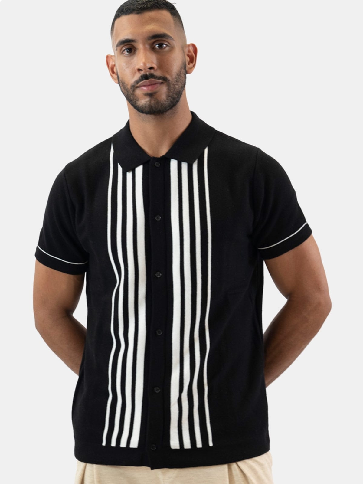 CAMISA MANGA CORTA ALGODÓN HOMBRE WOALLANCE PRIME