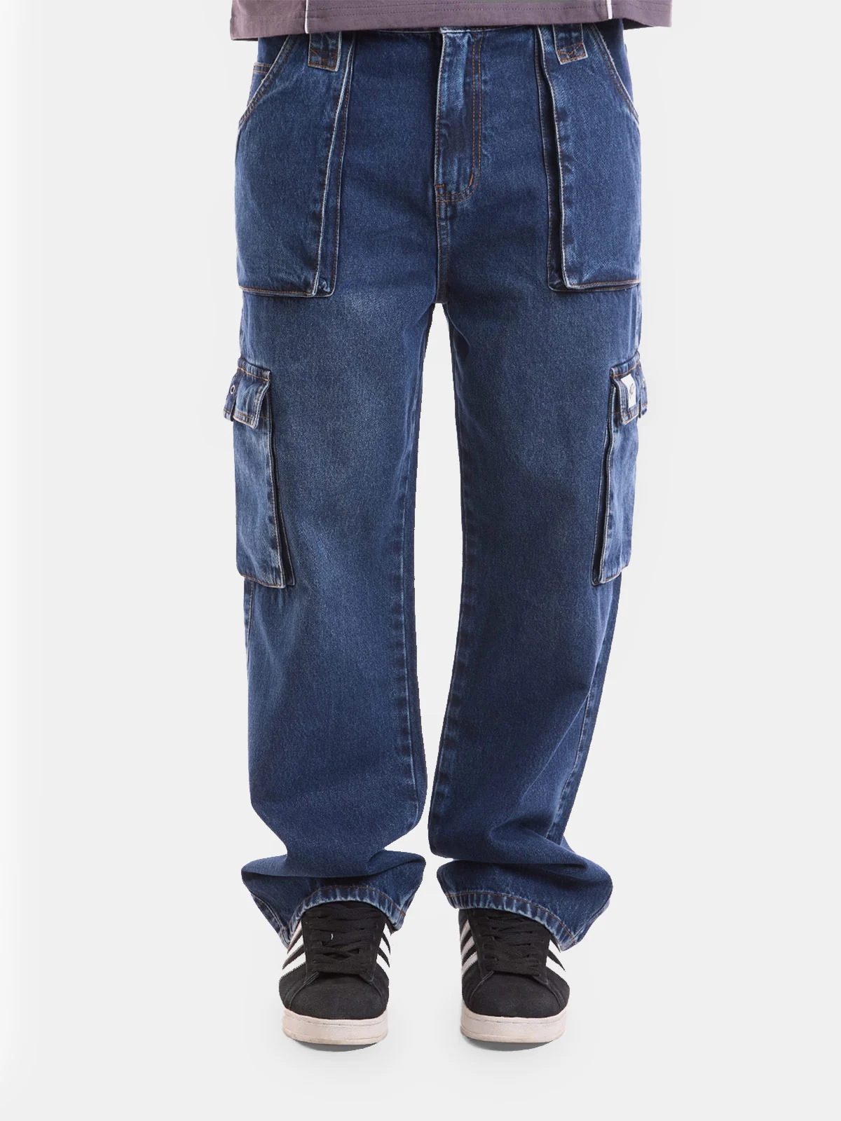 JEAN BAGGY FIT HOMBRE METAL JEANS CARGO KAPORAL