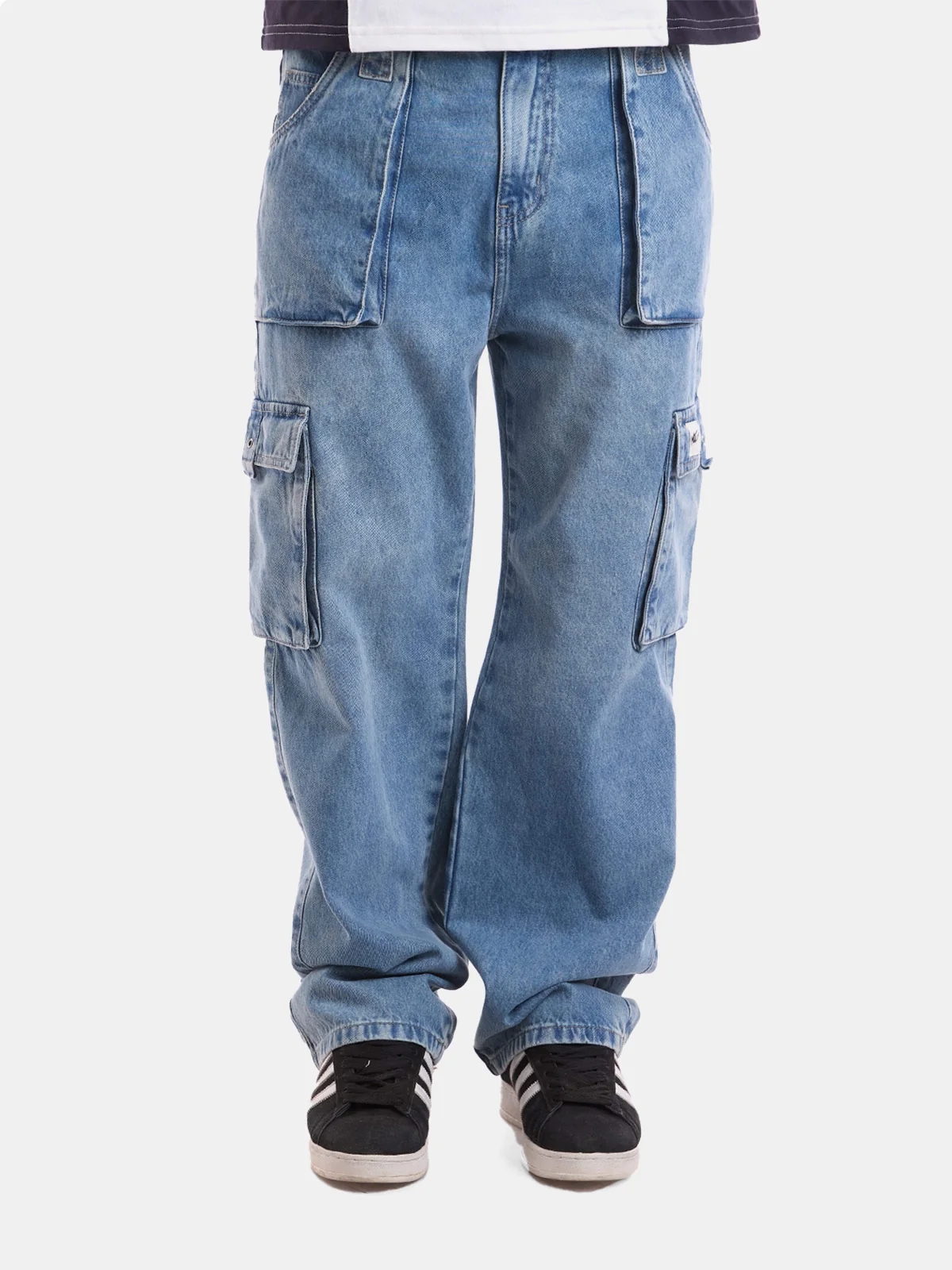 JEAN BAGGY FIT HOMBRE METAL JEANS CARGO KAPORAL
