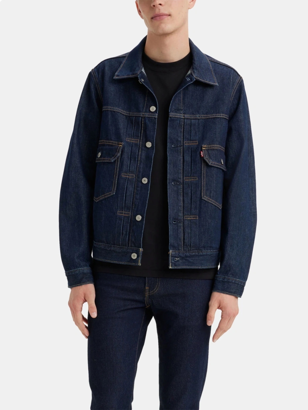 CASACA HOMBRE LEVI'S TYPE 2 TRUCKER ME
