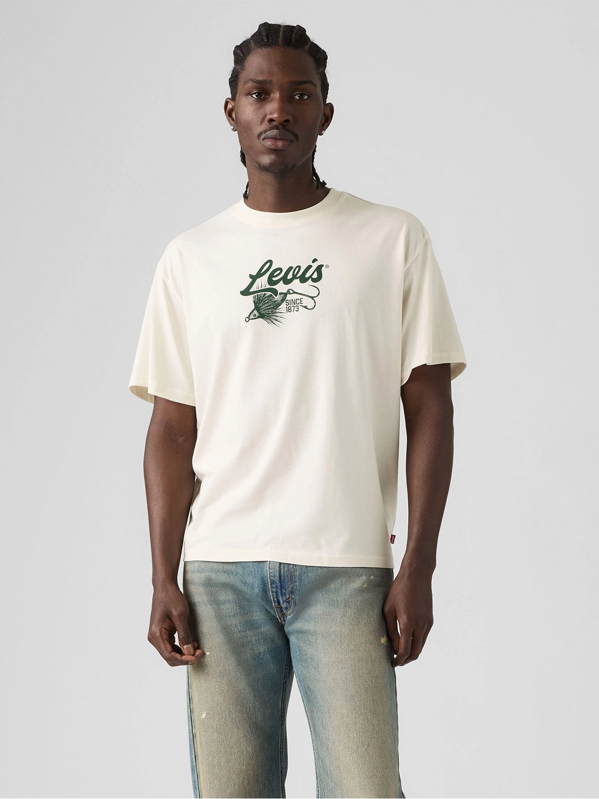 POLO BOXY FIT HOMBRE LEVI'S GRAPHIC TEES ALGODÓN
