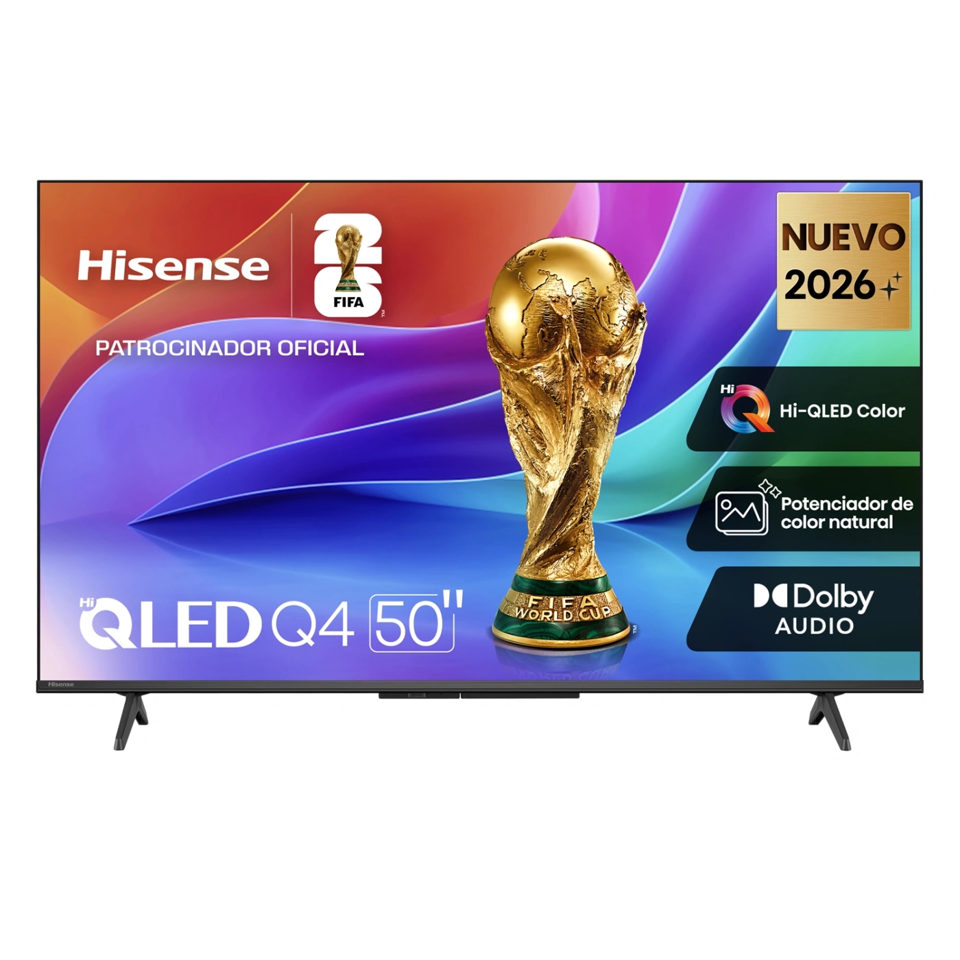 TELEVISOR SMART TV HISENSE FULL HD 50” 50Q4SV