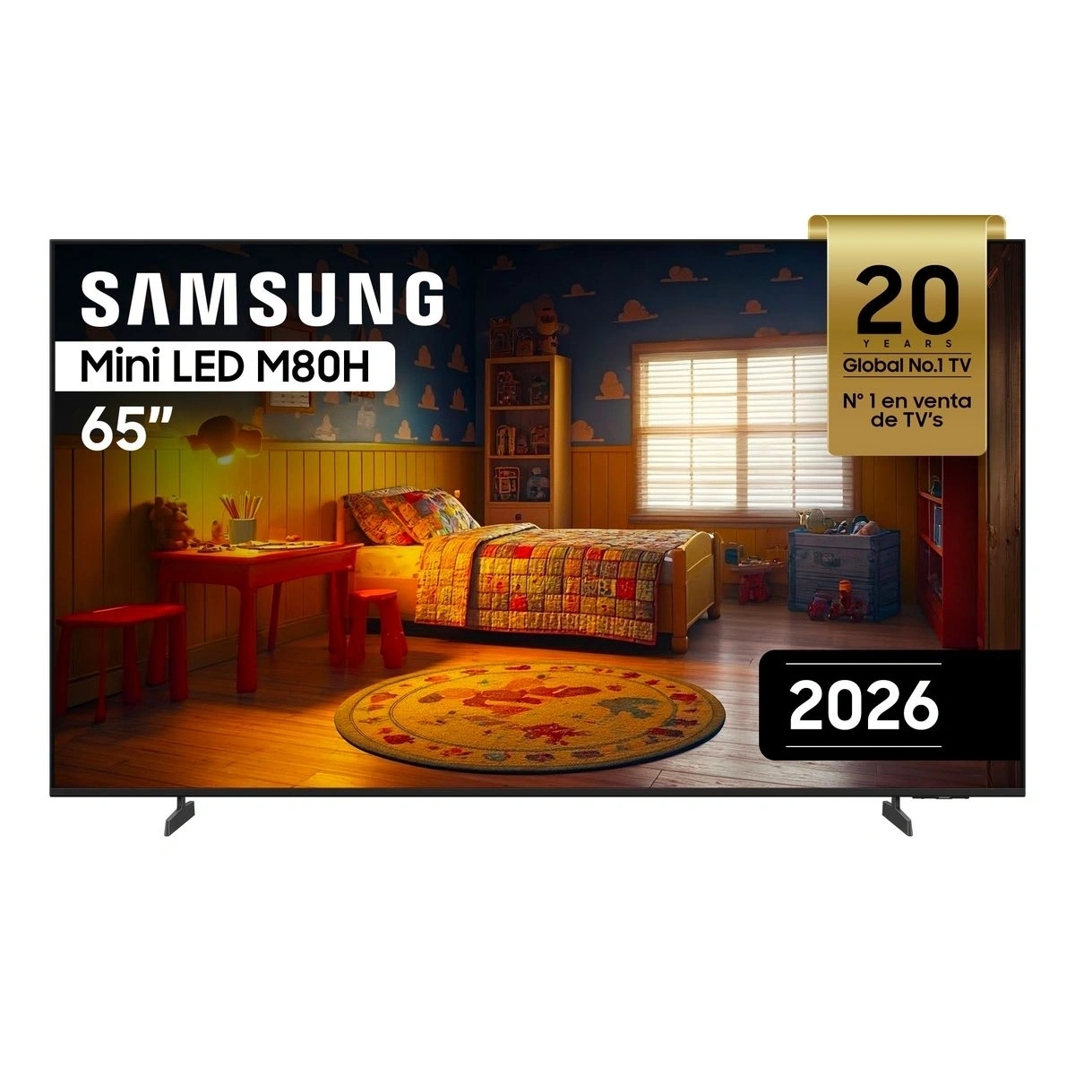 TELEVISOR SAMSUNG 65" MINI LED VISION AI UN65M80HAGXPE SMART TV 2026