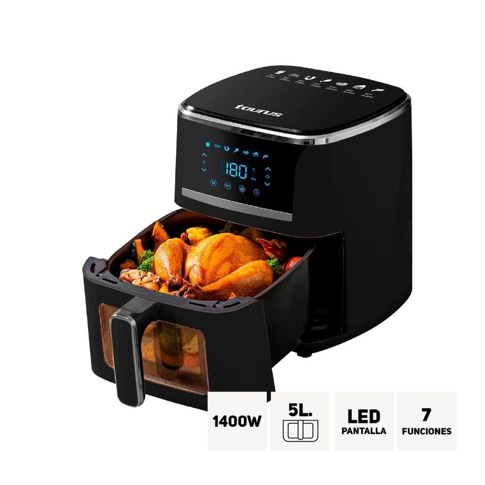 FREIDORA DE AIRE TAURUS 5 L DIGITAL PE9900170A