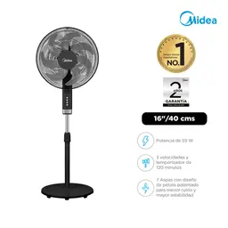 VENTILADOR DE PIE MIDEA MFA164MB-PE 55W