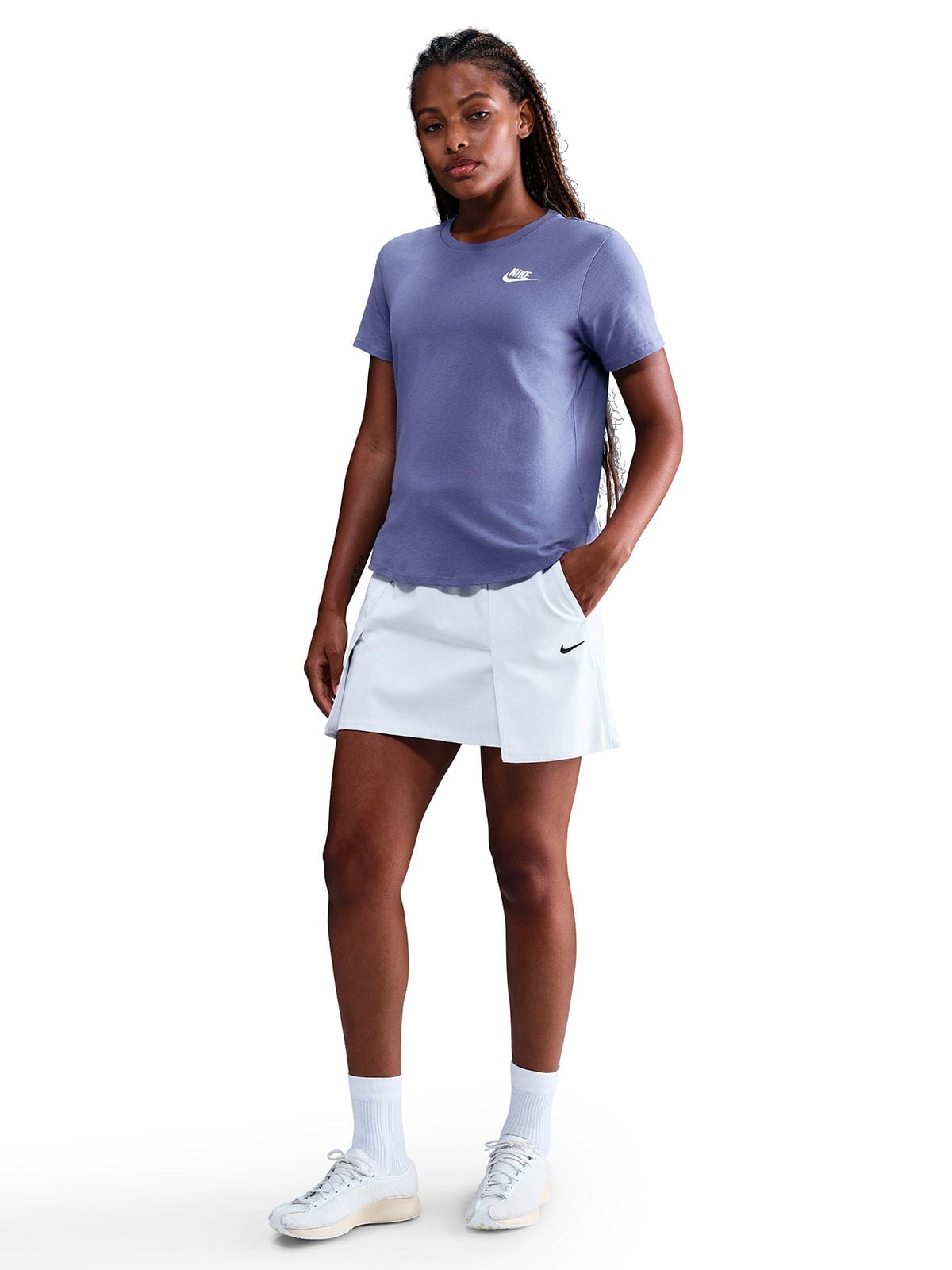 POLO ALGODÓN MANGA CORTA MUJER NIKE NSW CLUB SS TEE