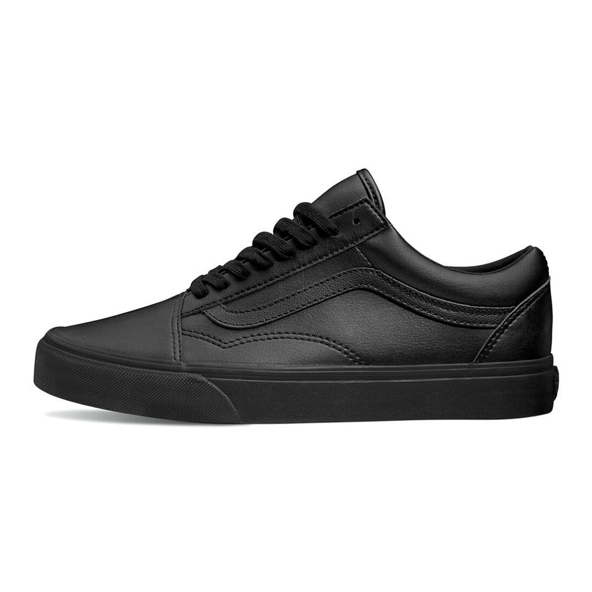 ZAPATILLAS HOMBRE VANS URBANAS NEGRO UA OLD SK CUERO