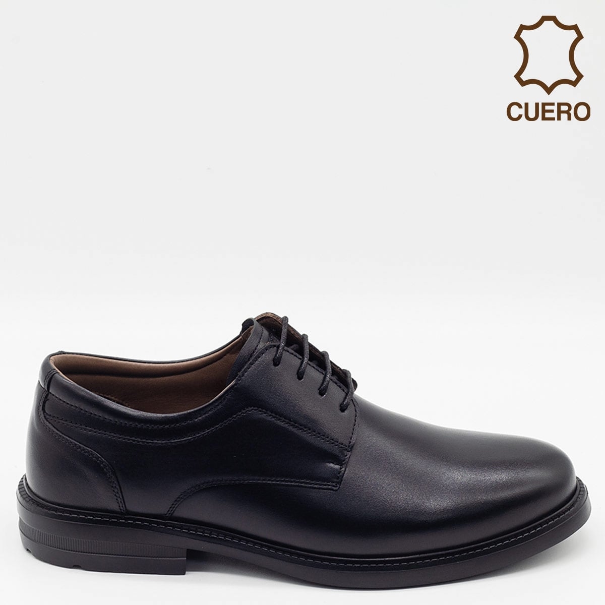 ZAPATOS DE VESTIR HOMBRE DAUSS NEGRO CUERO