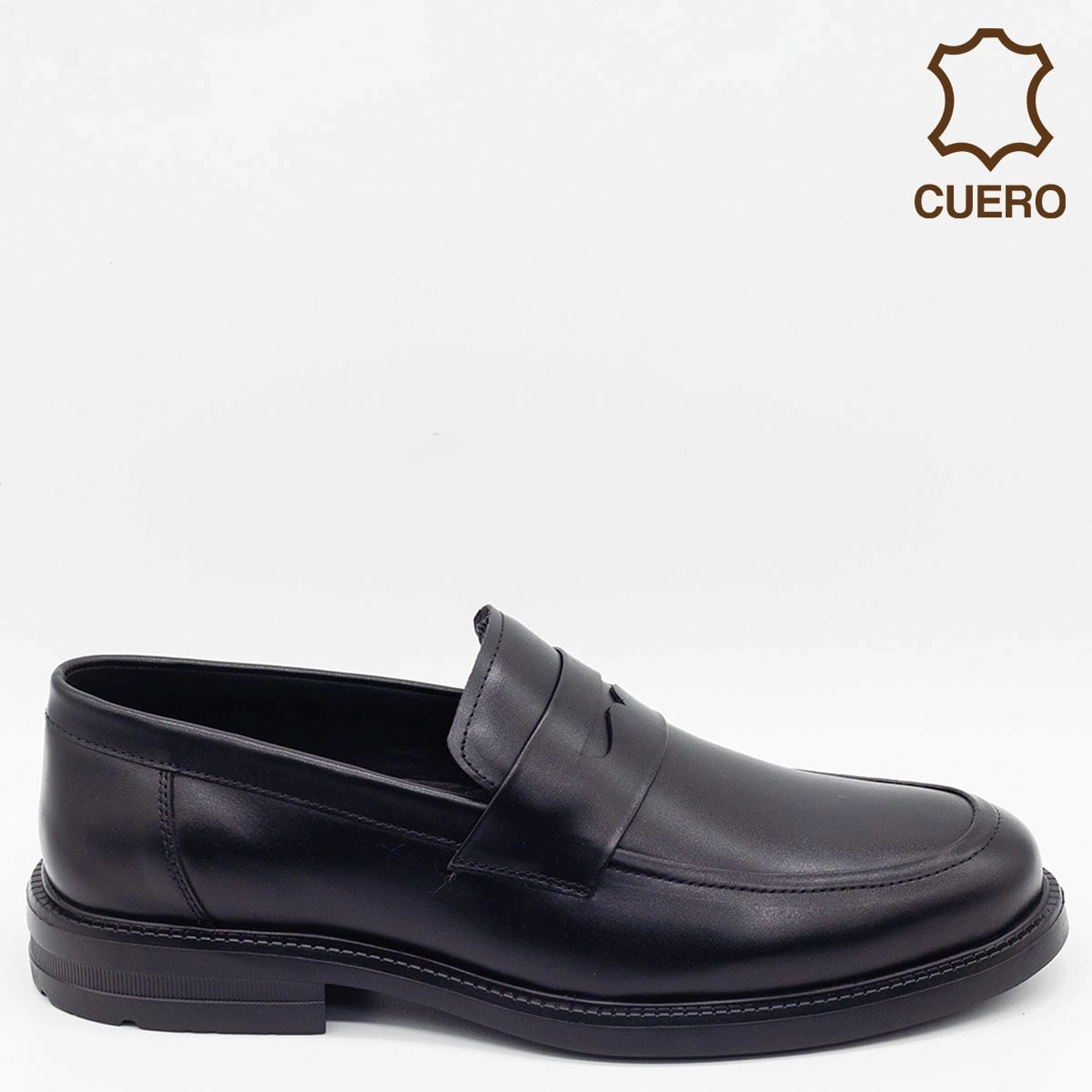 ZAPATOS DE VESTIR HOMBRE DAUSS NEGRO CUERO