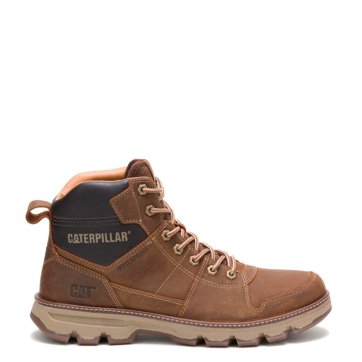 BOTINES HOMBRE CATERPILLAR MARRÓN MERIDIAN CUERO