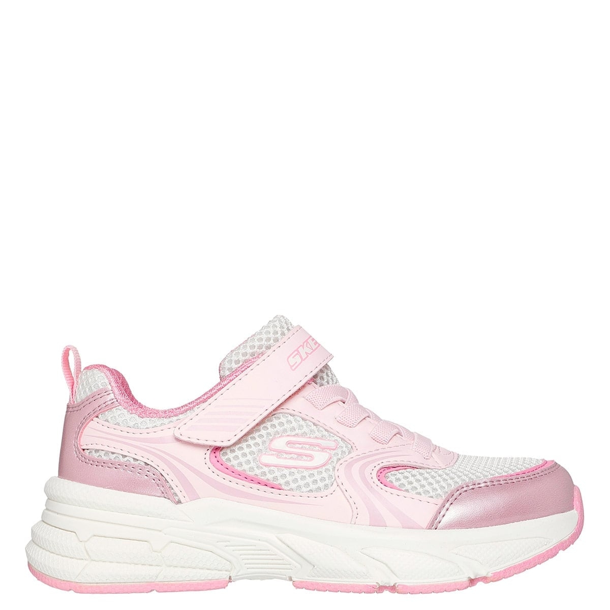 ZAPATILLAS NIÑA SKECHERS URBANO ROSADO RETRO-GRAPH