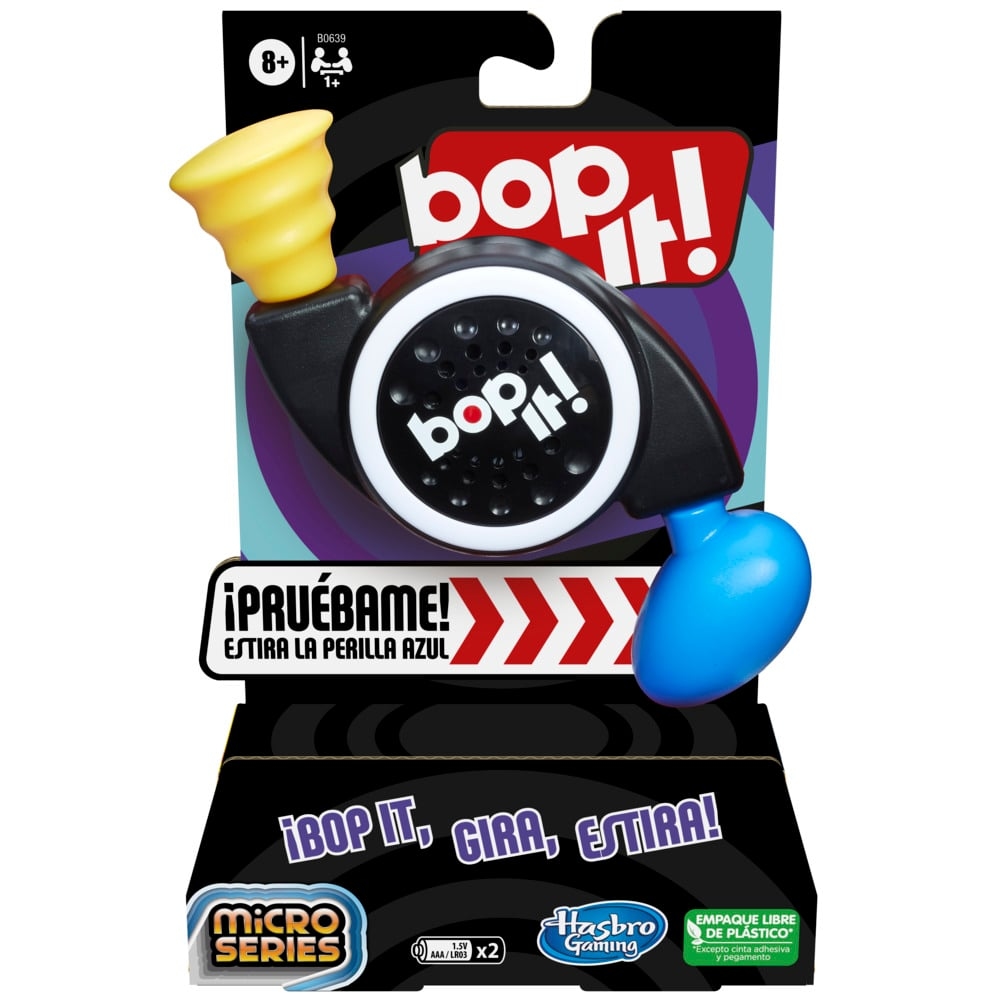 JUEGO MESA HASBRO BOP IT MICRO SERIES B0639