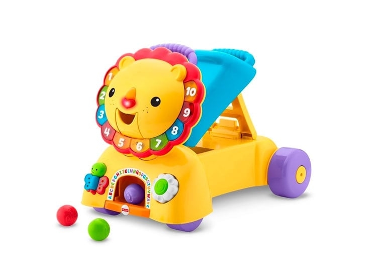 JUGUETE BEBÉ FISHER PRICE CAMINADOR STRIDE TO RIDE LION