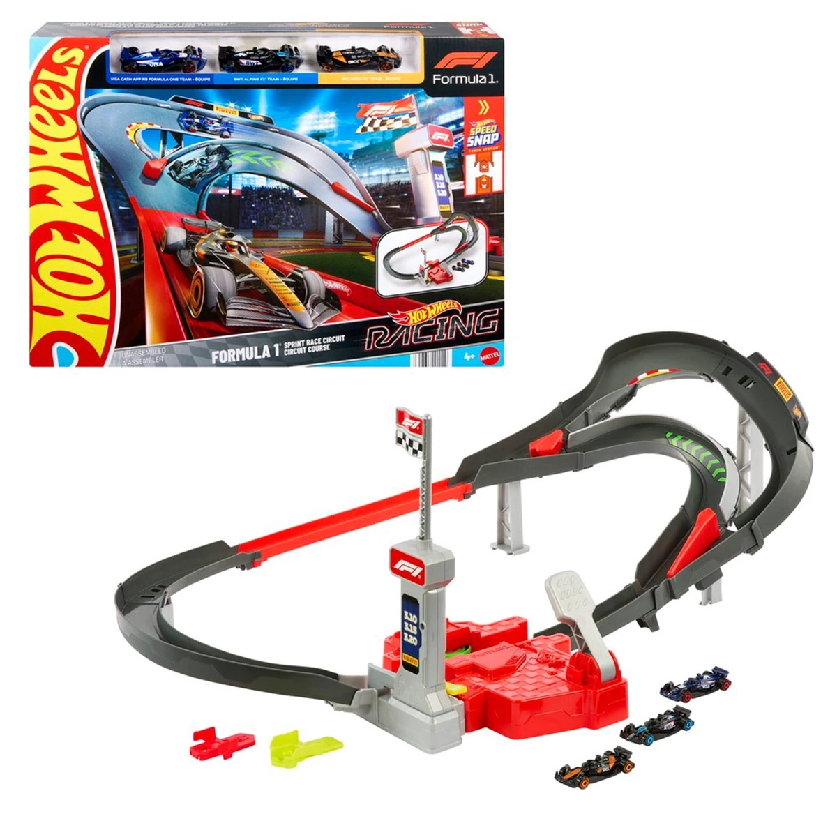 PISTA DE CARRERA JUGUETEHOT WHEELS SPRINT