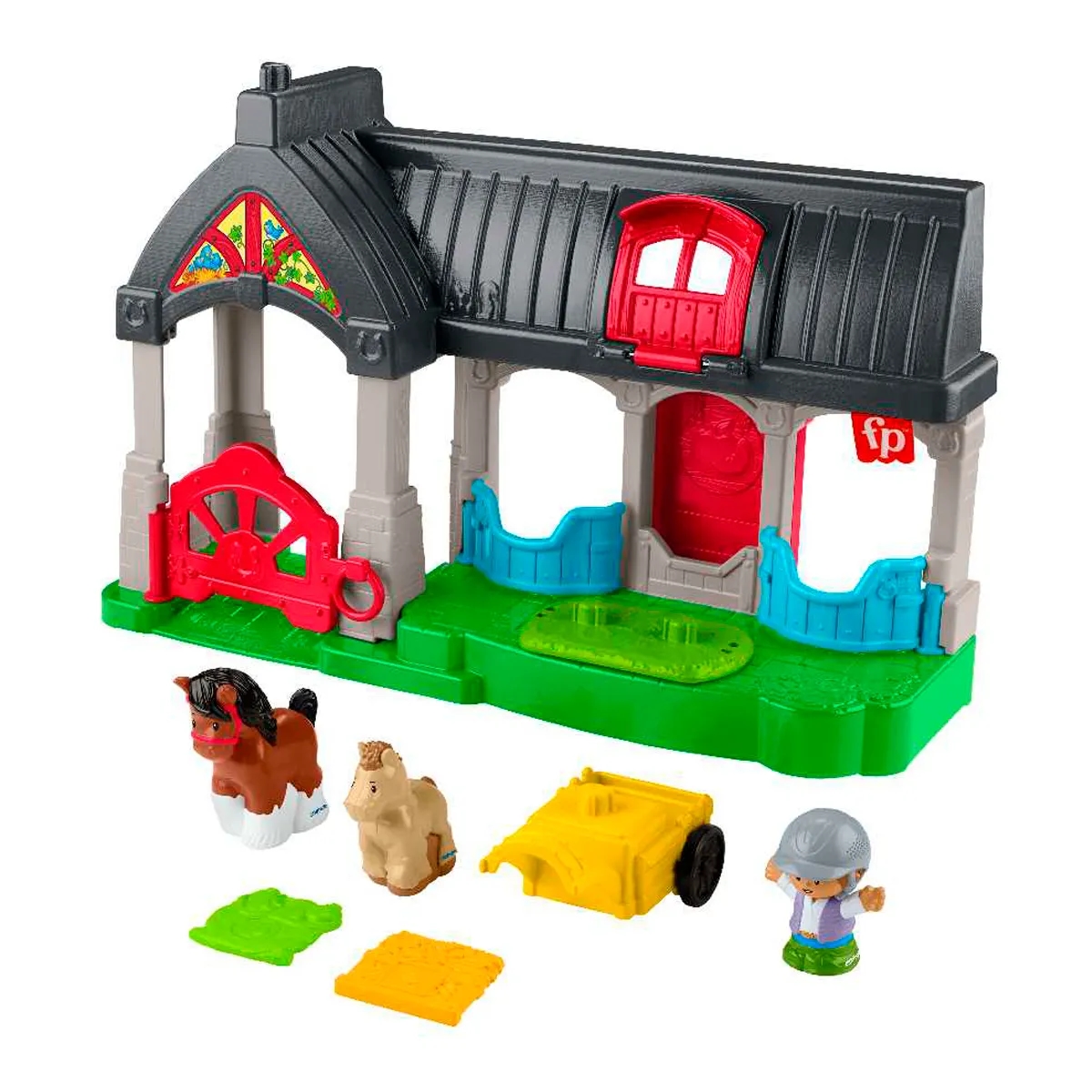 JUGUETE BEBÉ LITTLE PEOPLE ESTABLO ANIMALITOS