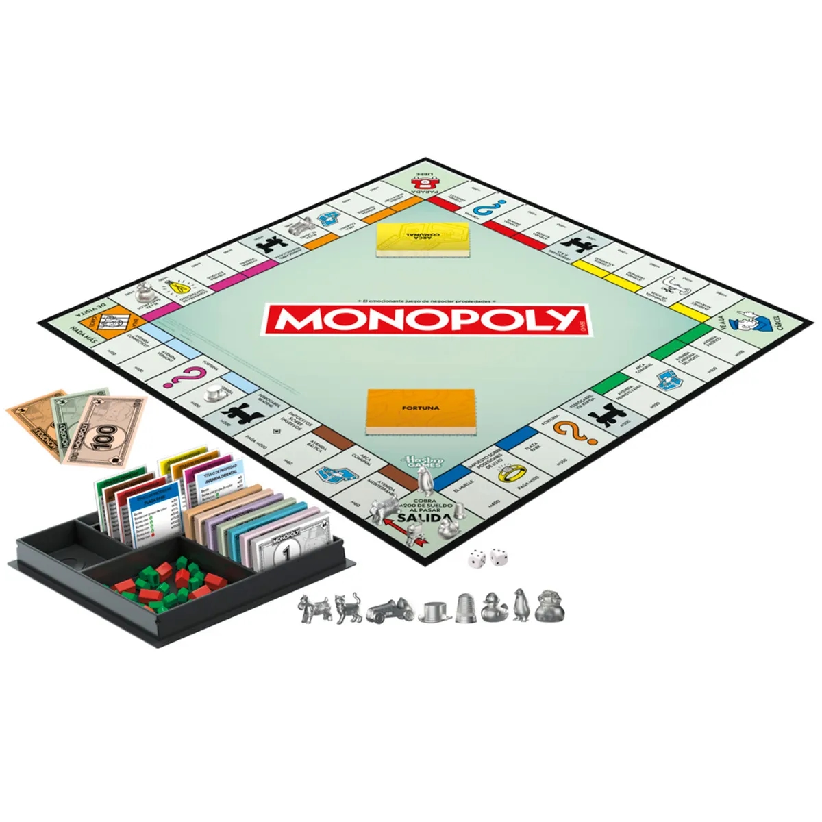 JUEGO MESA HASBRO GAMING MONOPOLY CLÁSICO