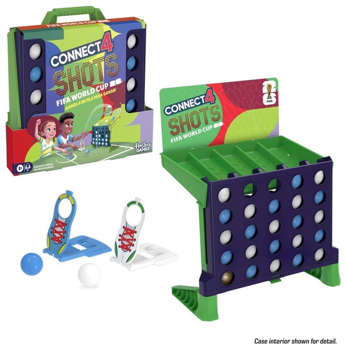 JUEGO DE MESA HASBRO GAMES CONNECT 4 SHOTS COPA MUNDIAL DE LA FIFA 2026