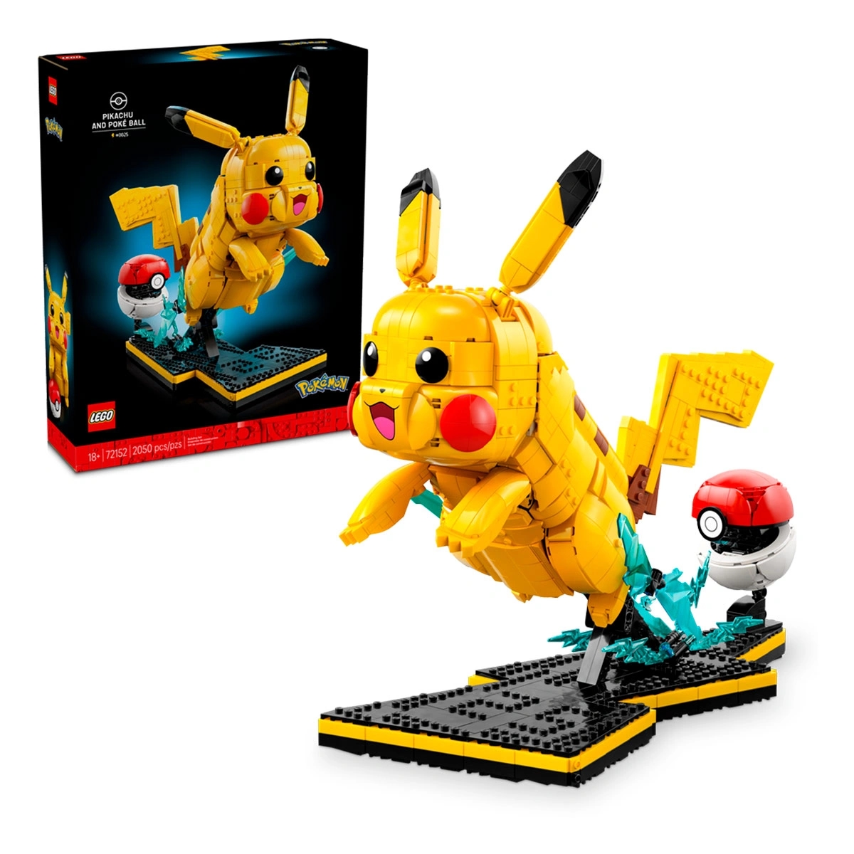 BLOQUES CONSTRUCCIÓN LEGO 72152 PIKACHU Y POK BALL