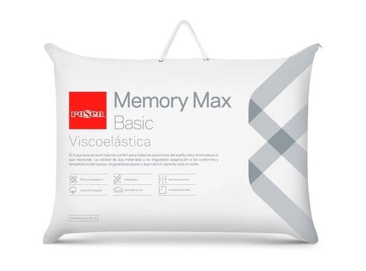 ALMOHADA ROSEN MEMORY MAX 62X42 CM