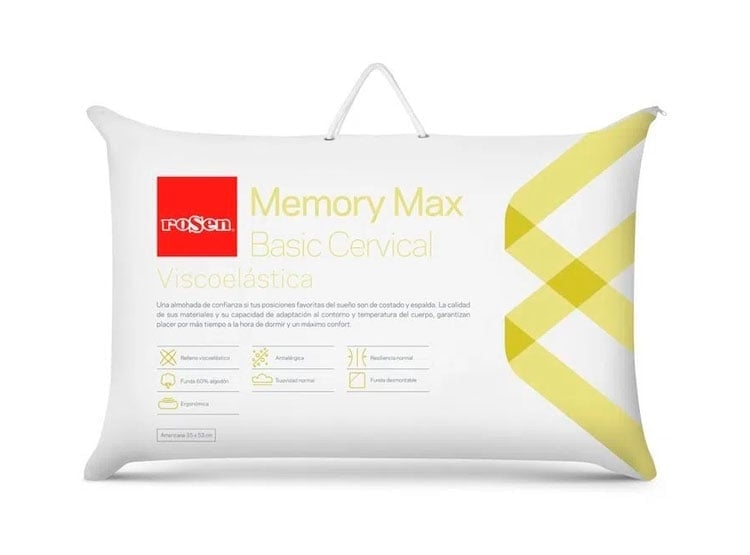 ALMOHADA ROSEN MEMORY MAX 53X35 CM