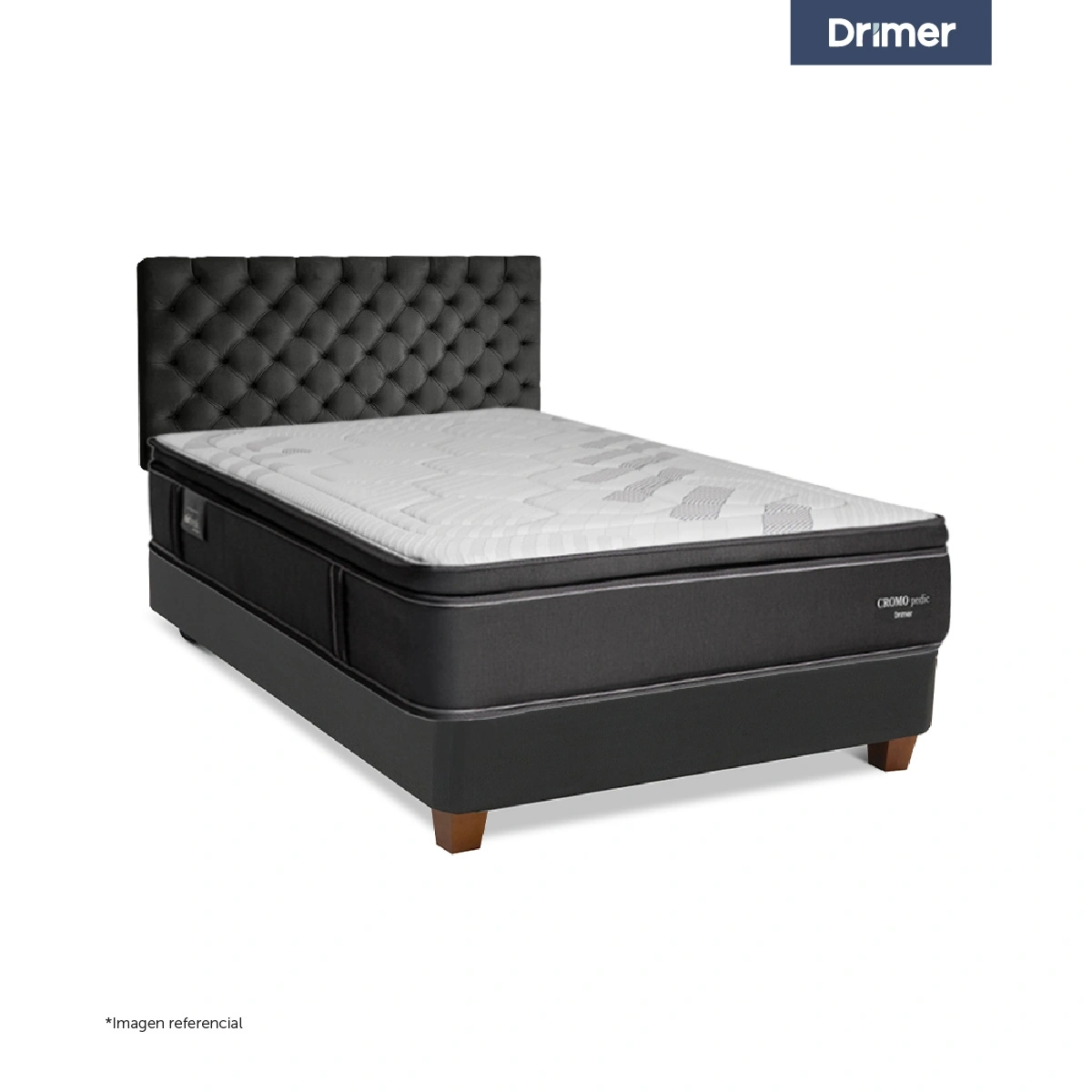 DORMITORIO AMERICANO DRIMER CROMOPEDIC 2 PLAZAS