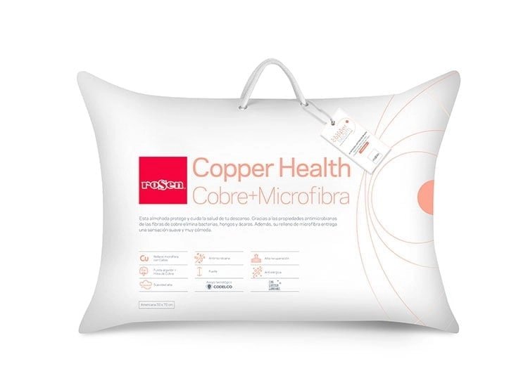 ALMOHADA ROSEN COPPER HEALTH