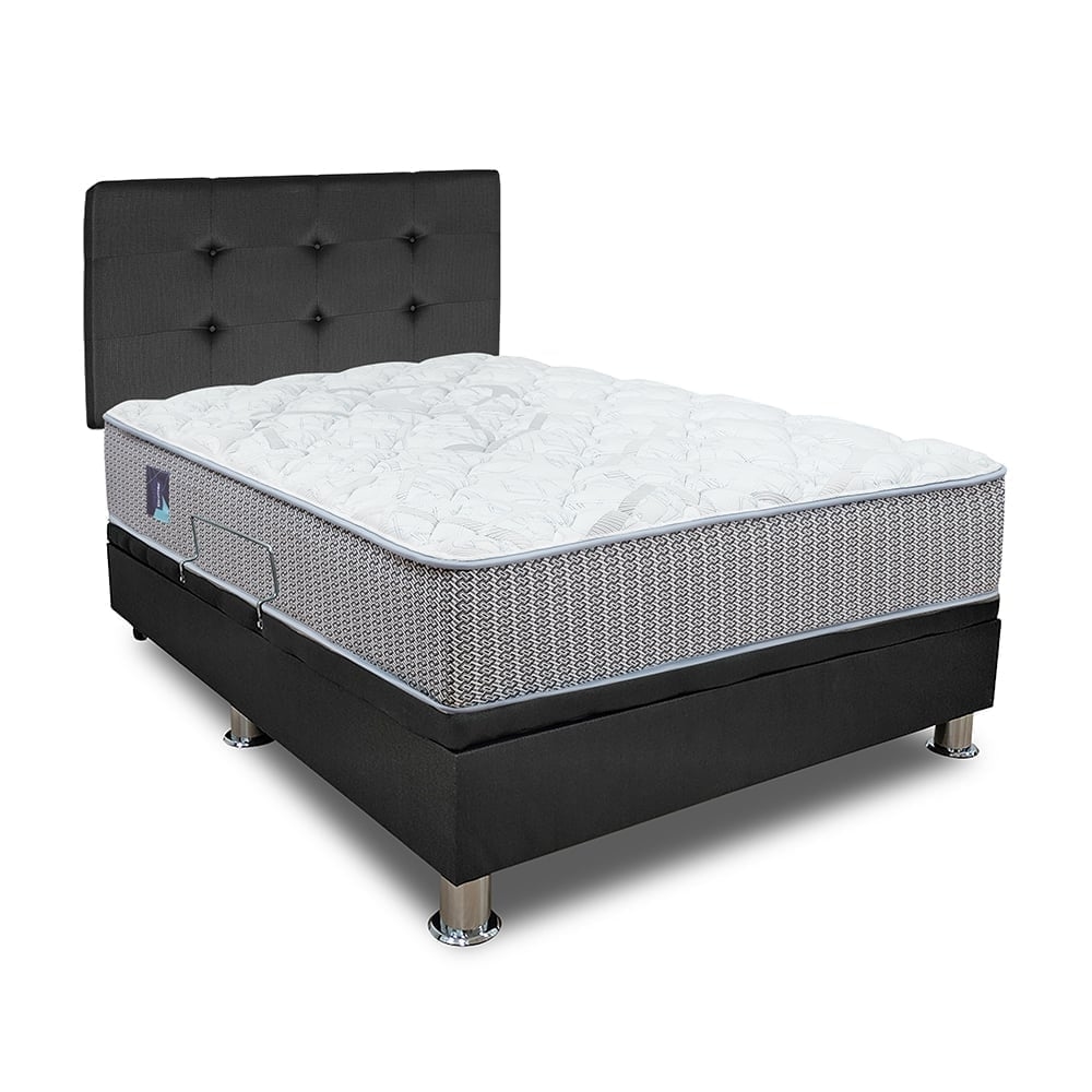 DORMITORIO BOXET DRIMER POCKET NOVO 2 PLAZAS GRIS
