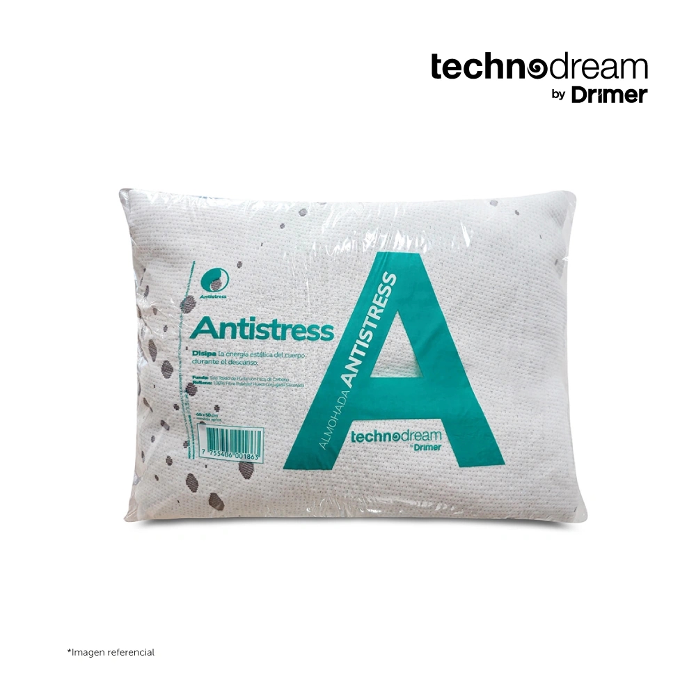 ALMOHADA ANTISTRESS TECHNODREAM 65X50 CM