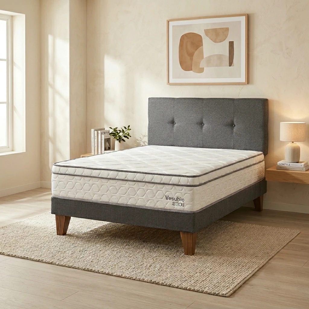 DORMITORIO EUROPEO RIZZOLI VESUBIO 2 PLAZAS GRIS