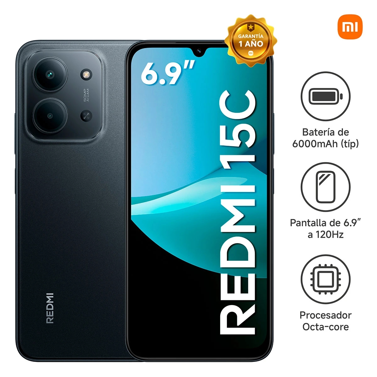 CELULAR XIAOMI REDMI 15C 256GB