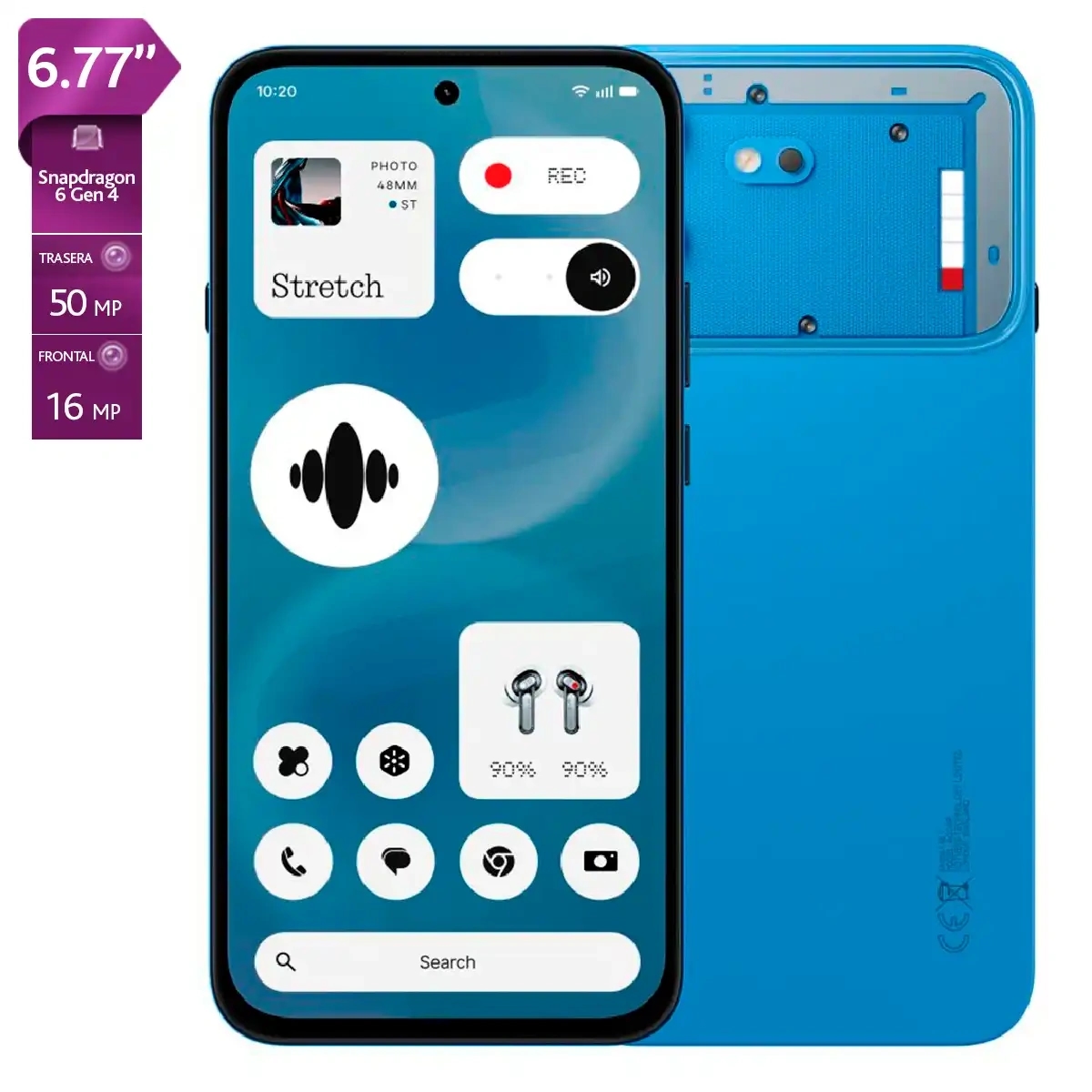 CELULAR NOTHING 4B 128GB + 8 GB BLUE