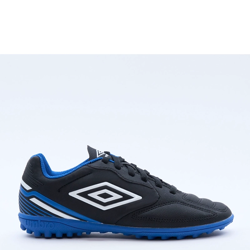 ZAPATILLAS NIÑO UMBRO FÚTBOL PASTO SINTÉTICO NEGRO CLASSICO XIII TF