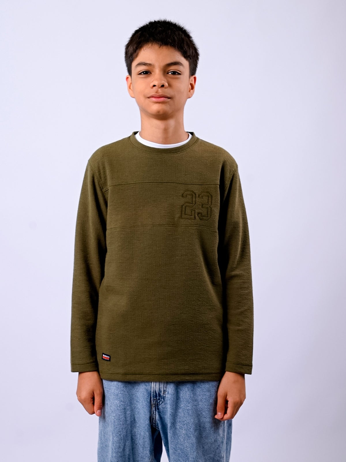 POLO MANGA LARGA NIÑO WOALLANCE GIBSON