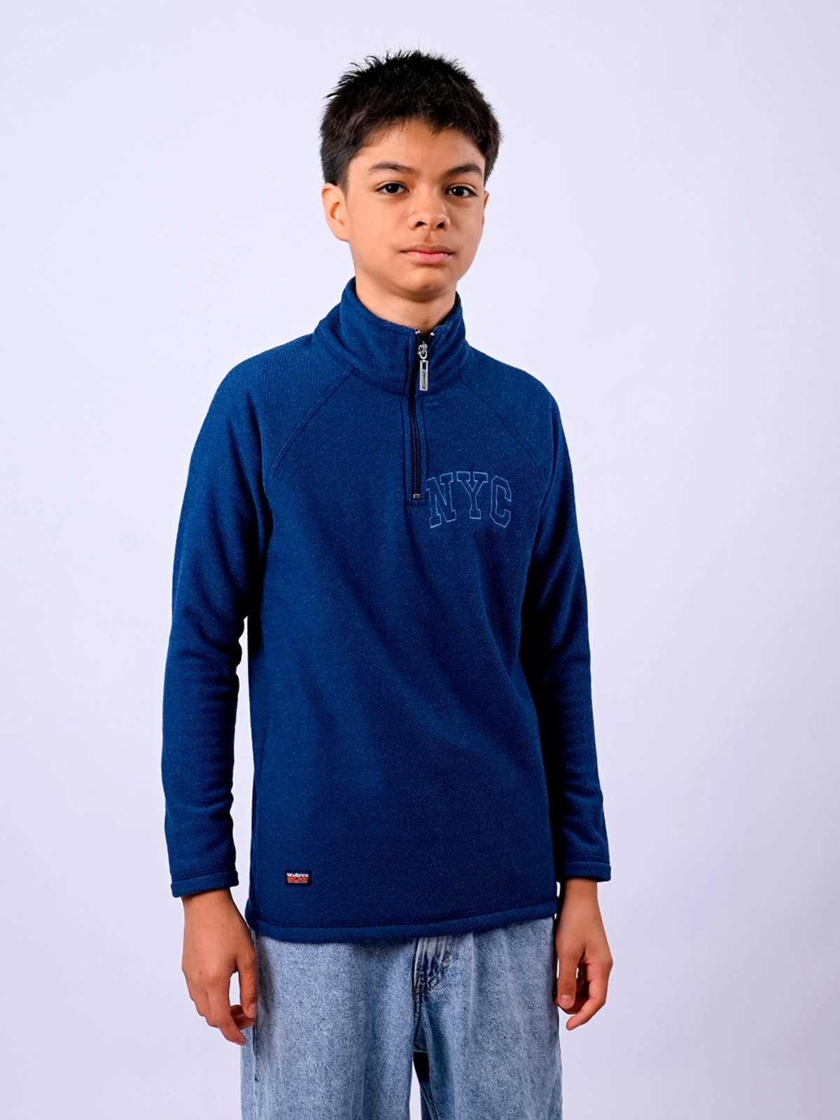 POLO MANGA LARGA NIÑO WOALLANCE COX